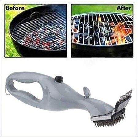 Effortless Steam Cleaner Grill Brush Easily Cleans for All Your Grills