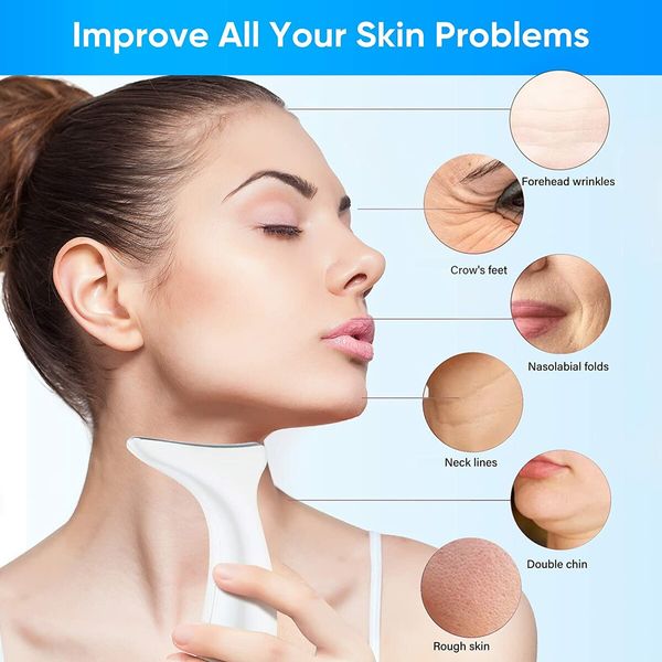 4-in-1 Face and Neck Massager: Lift, Tone, and Reduce Double Chin