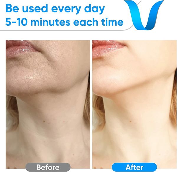 4-in-1 Face and Neck Massager: Lift, Tone, and Reduce Double Chin