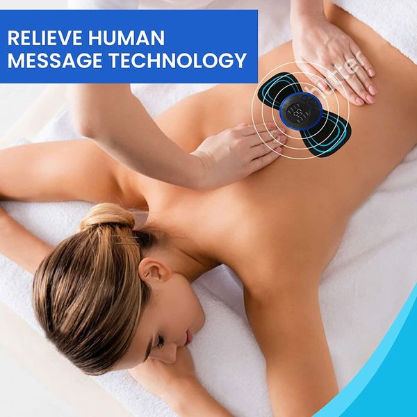 2Pcs Lymphatic Drainage Massager Patches: Full-Body Massager for Detoxification and Relaxation