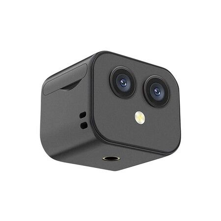 1080p WiFi Tiny Smart Camera with Dual Lenses,Night Vision for Home and Business