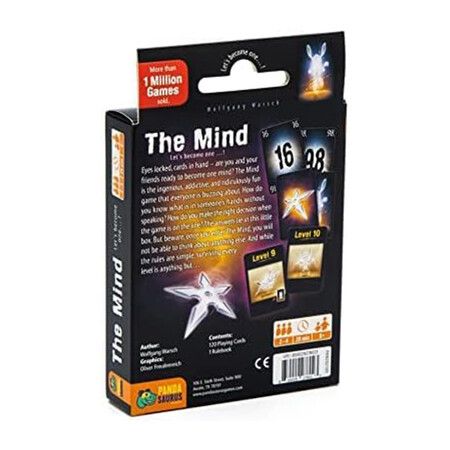 Addictive Mind Melding Fun The Mind Card Game for Family Game Night (Ages 8+, 2-4 Players)