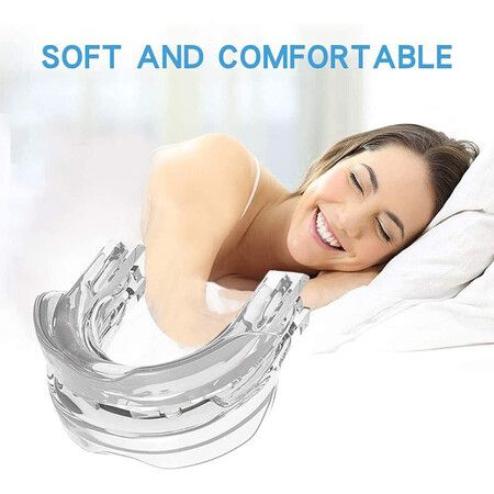 1 pack Anti-Snoring Mouthpiece: Snore Stopper for Men and Women