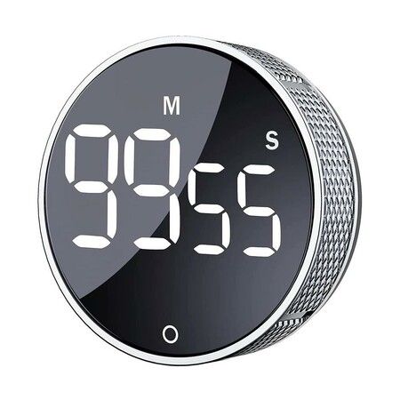 Kithen Digital Timers with Large LED Display, Magnetic Backing, and Countup/Countdown Functionality