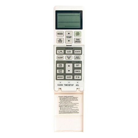 Replacement Remote Control for Mitsubishi Heavy Industries Air Conditioners: Compatible with RLA502A700B, RLA502A700L, RLA502A700S, RLA502A700K, RLA502A701L, RLA502A701R, and RLA502A700C Models