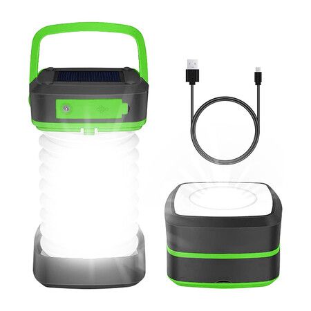 Foldable Solar LED Camping Lantern for Camping,Hiking,Emergency