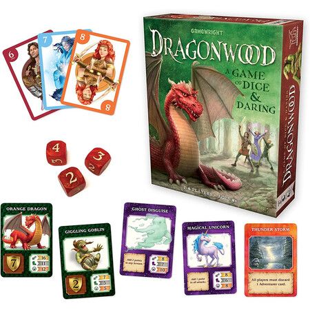 Dragonwood: A Thrilling Board Game of Dice and Daring