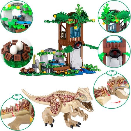 Jurassic World Building Blocks for Creative Park Construction