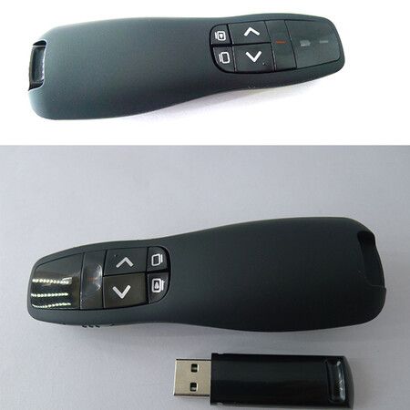 Wireless Presentation Clicker Pointer with 328FT Range for PPT and PowerPoint on Mac and Laptop