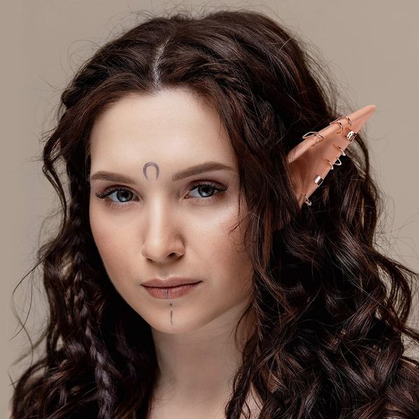 Silicone Long Fairy Ears for Immersive Halloween Party Cosplay Experiences