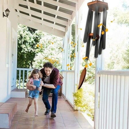 30-Inch Aluminum Tube Wind Chimes - Create a Soothing and Harmonious Outdoor Ambiance