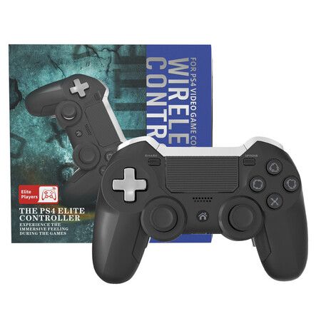 Pro-Level Elite Ps4 and PC Controller with Back Paddles Ideal for competitive gamers and serious enthusiasts