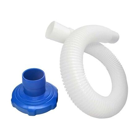 25016 Above Ground Swimming Pool Kit: Includes 11238 Adapter B and 10531 Skimmer Hose for Intex Surface Skimmer