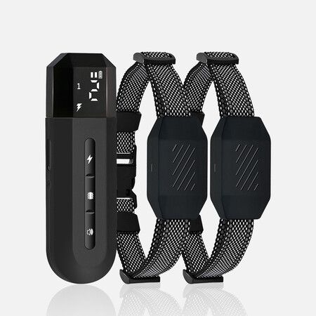 2 Dogs Effective Anti-Bark Dog Shock Collar with Remote Range up to 2600FT large areas for Small Medium Large Dogs 8 to 120lbs