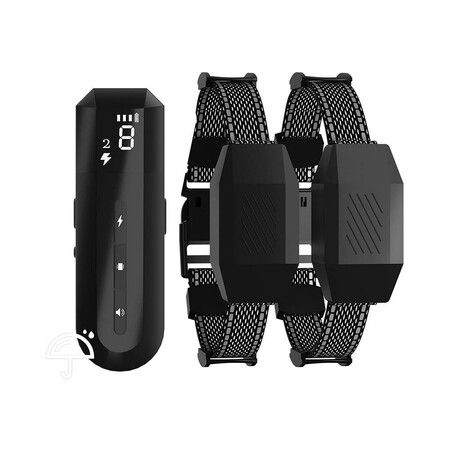 2 Dogs Effective Anti-Bark Dog Shock Collar with Remote Range up to 2600FT large areas for Small Medium Large Dogs 8 to 120lbs