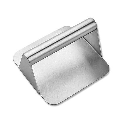 Stainless Steel Square Smash Burger Press: Perfect Patties for Griddles and Grills