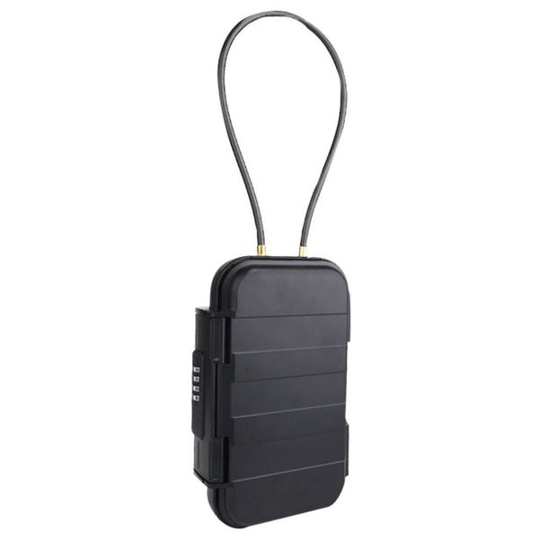 Portable Lock Safe for Travel - Secure Storage for Valuables, Phone, and Personal Items with Password Lock