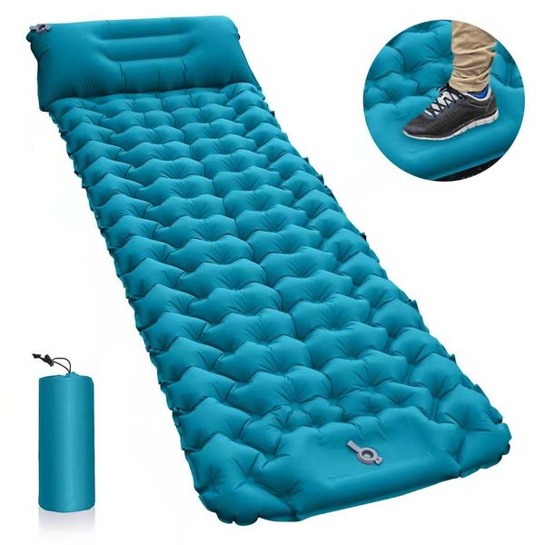 Self Inflatable Sleeping Mat with Built-in Pump for Backpacking and Hiking