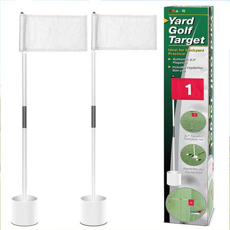 Mini Golf Flagstick with - Perfect for Backyard Putting Greens