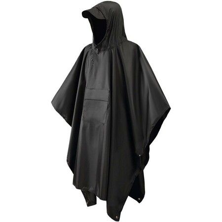 Waterproof Rain Poncho Coat with Hood for Men, Women Durable Protection