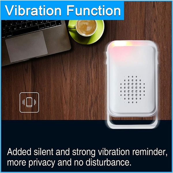 Motion Sensor Doorbell with 2 Sensors 1 Receiver for Enhanced Business Security, Audible Welcome Buzzer for Customer Entry