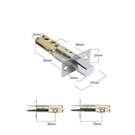 Intelligent Deadbolt Lock Door Lock with Tuya Bluetooth, Fingerprint, and Password Access