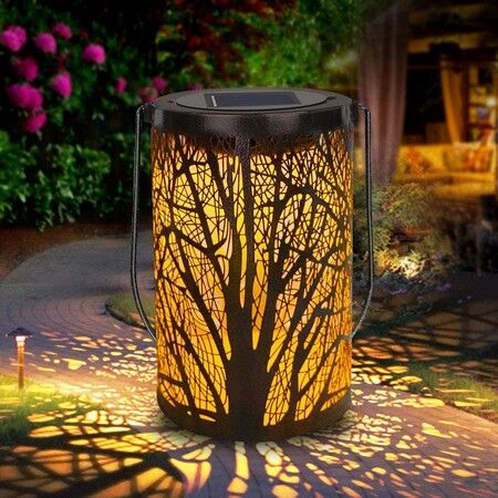 Outdoor Solar Lantern: Illuminate Your Outdoors with Ambiance and Style (1 Pack)