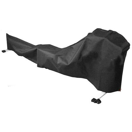 Waterproof Rowing Machine Cover: Heavy-Duty Protection from Dust and Weather, 285 x 51 x 89 cm, Black