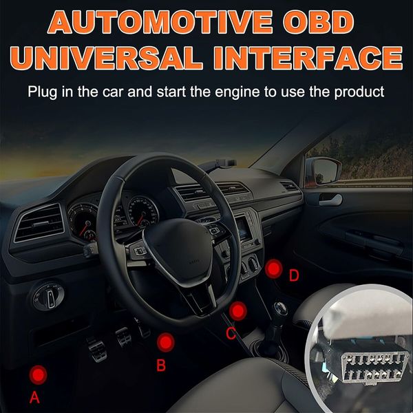 V520 Car Code Reader - OBD2 Diagnostic Scanner for All OBDII Vehicles 1996 and Newer