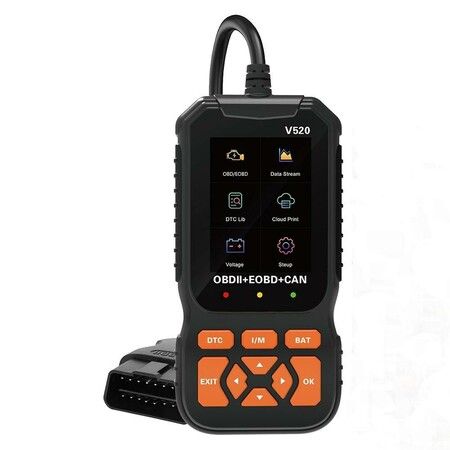 V520 Car Code Reader - OBD2 Diagnostic Scanner for All OBDII Vehicles 1996 and Newer