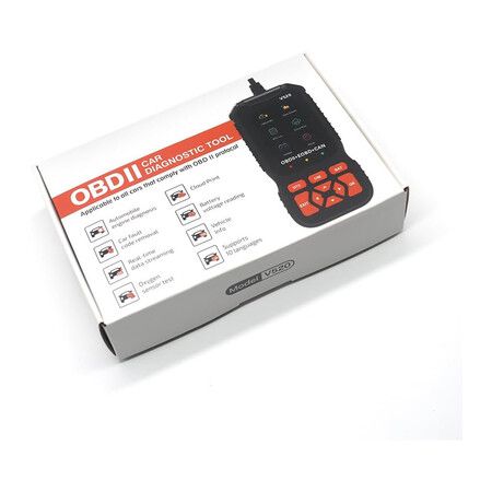 V520 Car Code Reader - OBD2 Diagnostic Scanner for All OBDII Vehicles 1996 and Newer