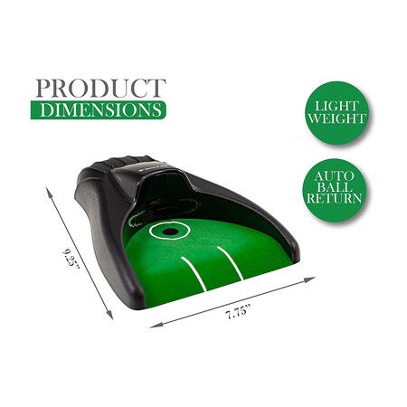 Automatic Golf Putting Machine with Auto Returning Golf Cup