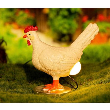 Unique and Delightful 3D Chicken Egg Table Lamp - A Charming Gift for Friends and Family