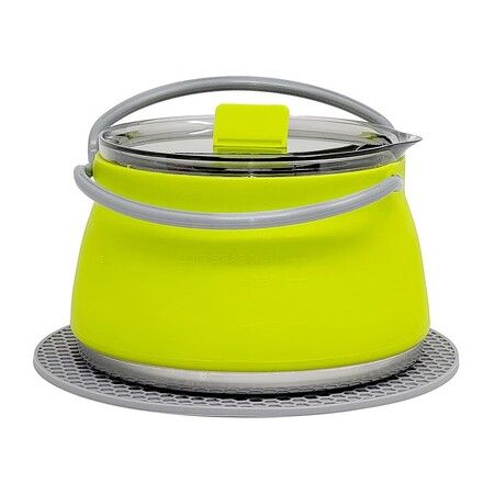 1 Liter Collapsible Kettle for Hiking, Backpacking, and Outdoor Explorations