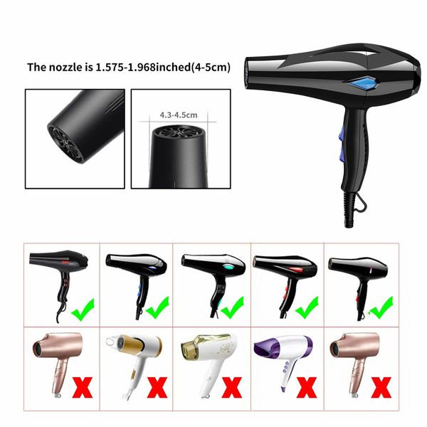 Style Your Curls: Universal Diffuser Attachment for Most Hair Dryers