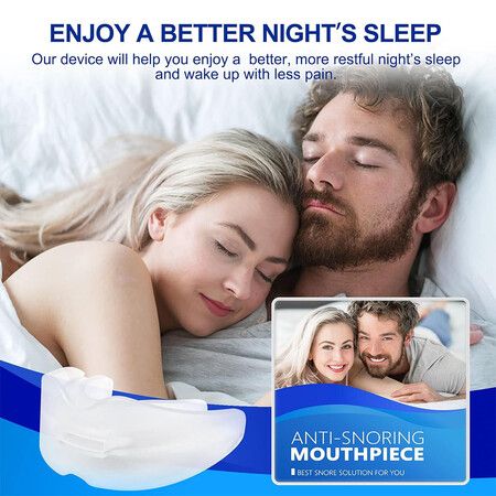 Anti-Snoring Mouthpiece: Reusable Snoring Solution for Men