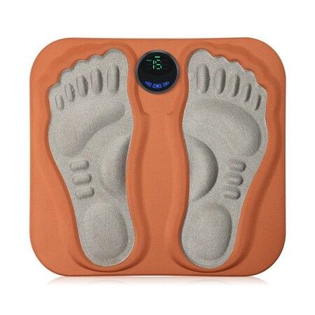 USB Rechargeable 3D EMS Foot Massager Pad with Automatic Calf and Foot Massage