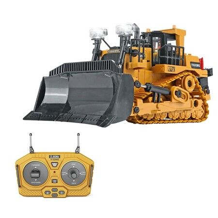 1:24 RC Remote Control Excavator and Bulldozer Toys: Gift for Engineering Vehicle Enthusiasts