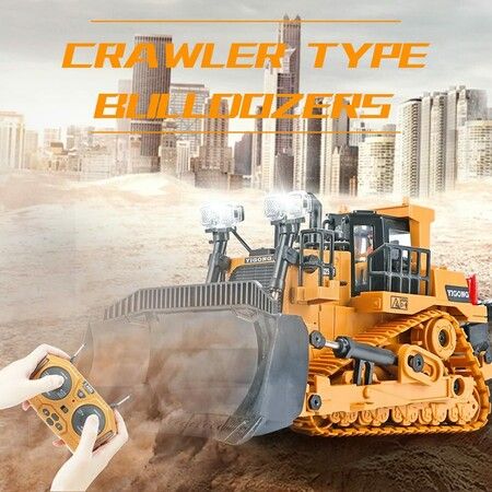 1:24 RC Remote Control Excavator and Bulldozer Toys: Gift for Engineering Vehicle Enthusiasts