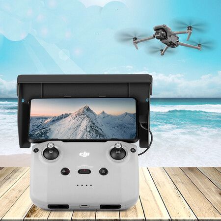 Sun Shield Cover for DJI Mini 3 Pro and Mavic Air - Smartphone Screen Sunshade