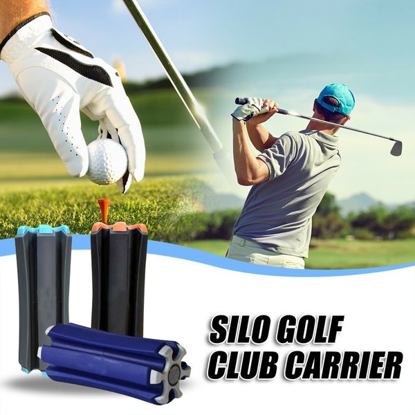 Golf Club Holder & Carrier - Keep 6 Clubs Organized - 2-Pack