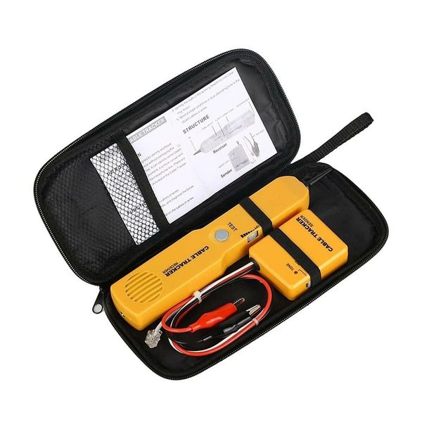 Professional Wire Tracer/Circuit Tester/Tone Generator Probe Kit Quickly & easily trace wires and identify circuits,Perfect for electrical repairs,troubleshooting,installation