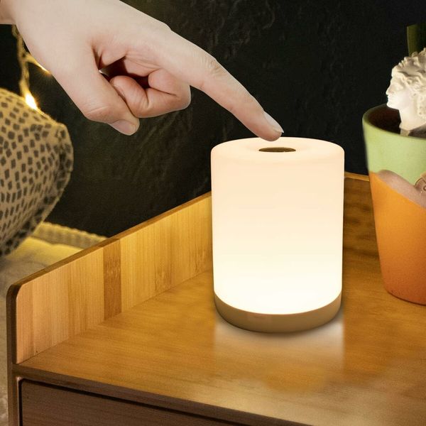 Portable Night Light Lamp: Rechargeable, Dimmable, and Perfect for Nurseries, Bedrooms, and Hallways