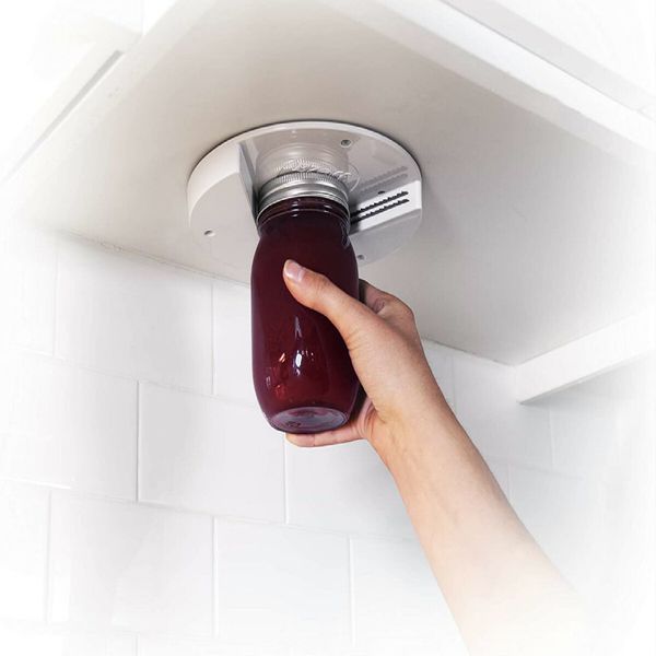 Under Cabinet Jar Lid Bottle Opener: Effortless Solution for Seniors and Arthritic Hands