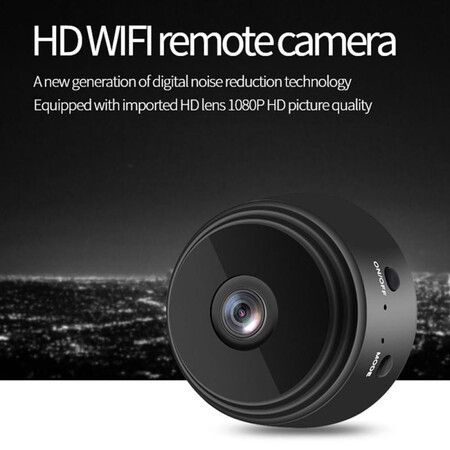 Wireless A9 Mini Security Camera - 1080P HD IP Camera for Home Surveillance with Voice and Video