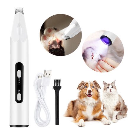 3-in-1 Pet Grooming Kit: Electric Shaver, Trimmer, and Cleaning Supplies for a Professional-Quality Groom at Home