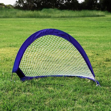 Pop Up 2PCS Soccer Goal Net Set for Kids Training Backyard Playing