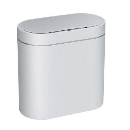 2.5 Gallon Bathroom Trash Can,Automatic Motion Sensor Garbage Bin with Lid for Hands-Free Waste Disposal