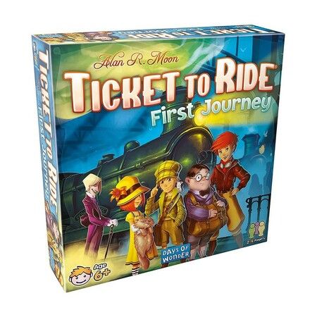 Embark on a Train Adventure: Ticket to Ride First Journey Board Game