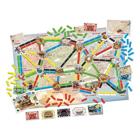 Embark on a Train Adventure: Ticket to Ride First Journey Board Game